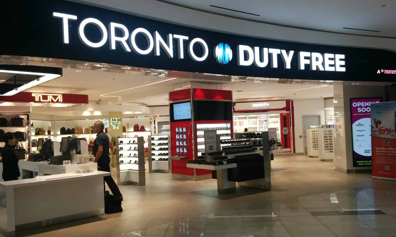 PEARSON DUTY FREE POST SECURITY - Pearson Airport, Toronto, Ontario -  Cosmetics & Beauty Supply - Phone Number - Yelp